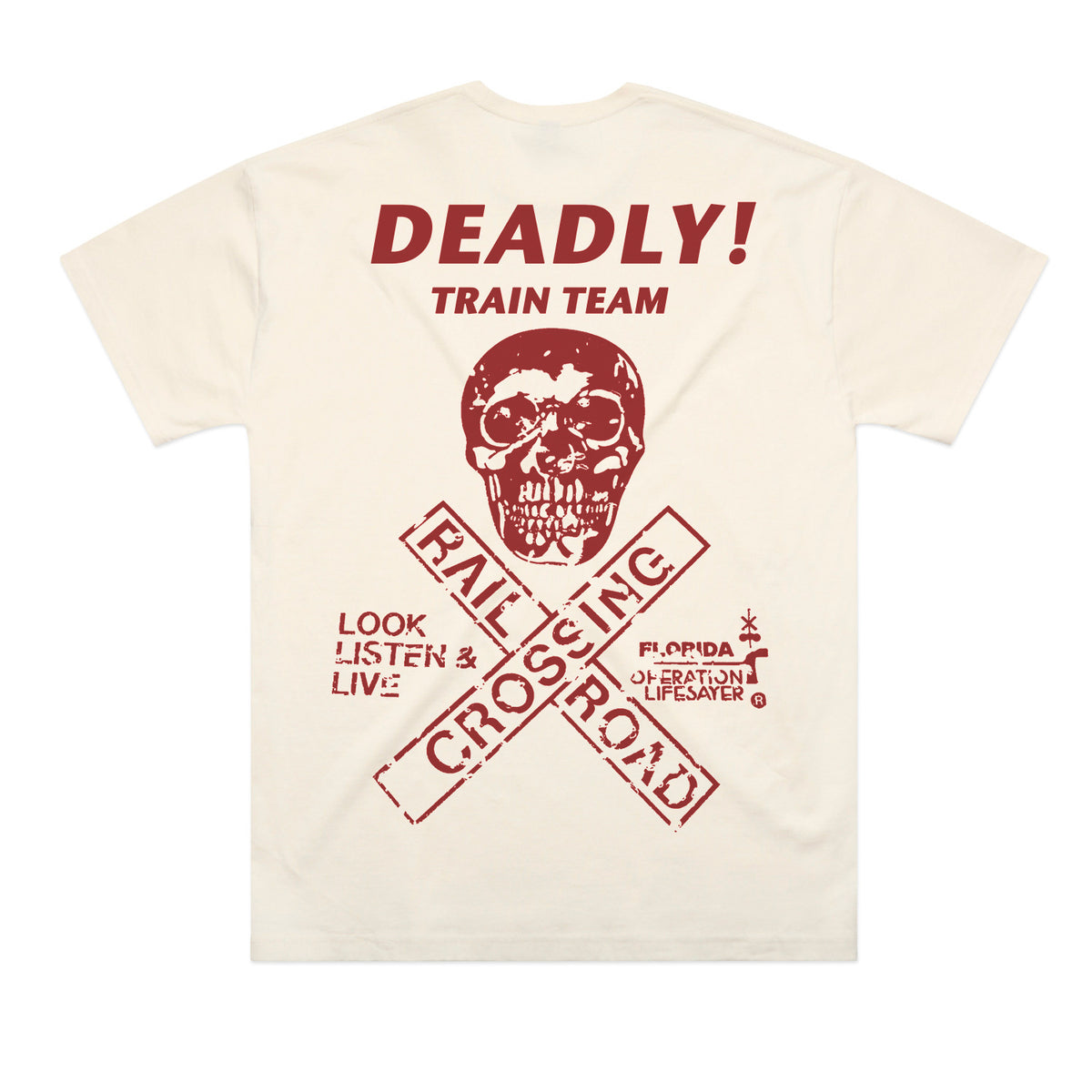 DEADLY CROSSING Tee